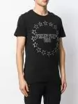 philipp plein t-shirt homme 2019 round star noir